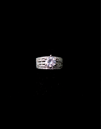 Luxury Round Solitaire Wedding Ring – Female Wedding Ring Design